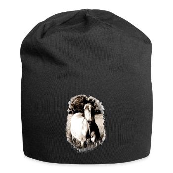 QH Vintage - Jersey-Beanie - Schwarz - Vorne