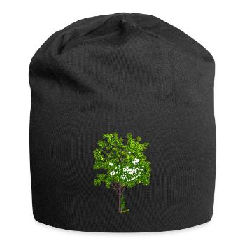 arbre - Bonnet en jersey - noir - Devant