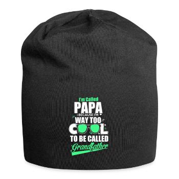 Je suis appelé Papa - Bonnet en jersey - noir - Devant