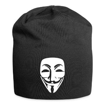 anonymous - Jersey Beanie - black - Front