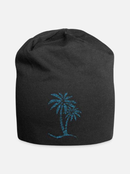 Palme OCEAN - Jersey-Beanie - Schwarz