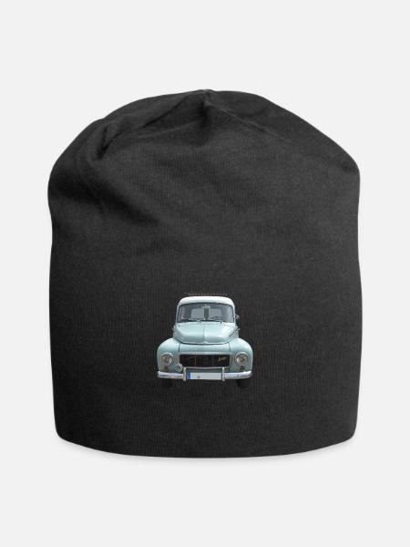 Buckelvolvo Oldtimer - Jersey-Beanie - Schwarz
