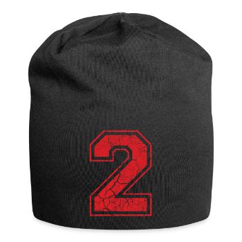 2 two zwei rot (uk) - Jersey-Beanie - Schwarz - Vorne