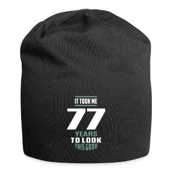 It Took Me 77 Years - Jersey Beanie - black - Front