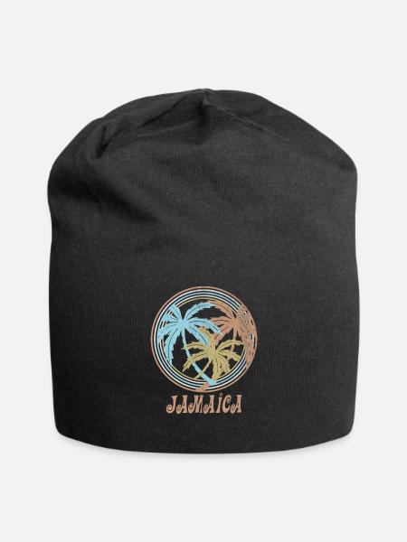 Jamaica - Bonnet en jersey - noir