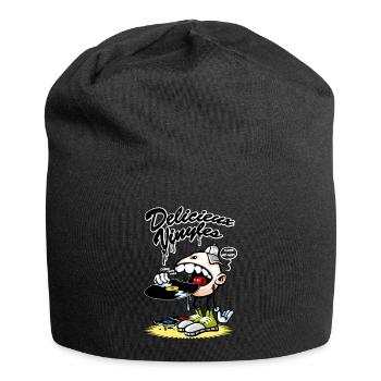 Délicieux vinyles - Bonnet en jersey - noir - Devant