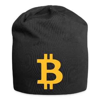 bitcoin - Jersey Beanie - black - Front