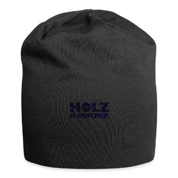 Forstwirt Waldarbeiter Holz machen Geschenk - Jersey-Beanie - Schwarz - Vorne