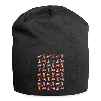 Christmas Dance T-Shirt Funny Xmas Dance - Jersey Beanie - black - Front