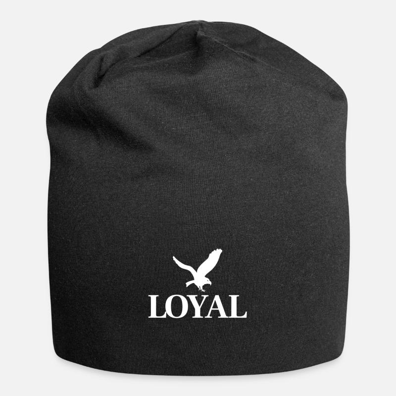 Loyal Aigle - Bonnet en jersey - noir