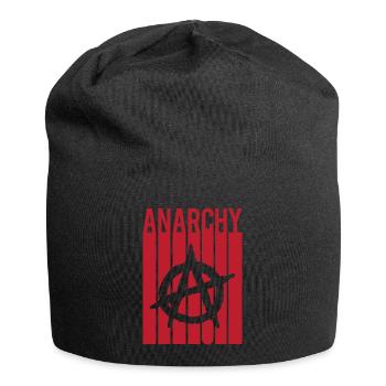 Anarchie-T-Shirt Entwurf Anarchie-Anarchie anarki - Jersey-Beanie - Schwarz - Vorne