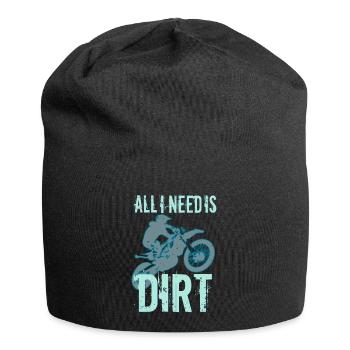 All I Need Is Dirt - MX - Jersey-Beanie - Schwarz - Vorne