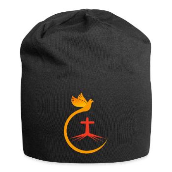 Kirche Katholisch Bibel Glaube Jesus Gott Christen - Jersey-Beanie - Schwarz - Vorne