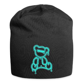 Neon Teddy - Jersey-Beanie - Schwarz - Vorne