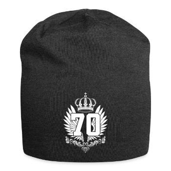 70E ANNIVERSAIRE 70 ANS - Bonnet en jersey - charbon - Devant