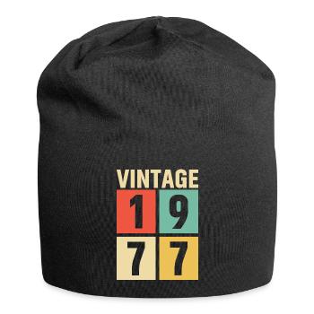 cadeau anniversaire homme amie femme original 1977 - Bonnet en jersey - noir - Devant