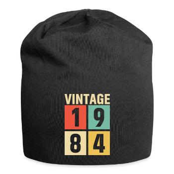 cadeau anniversaire homme amie femme original 1984 - Bonnet en jersey - noir - Devant