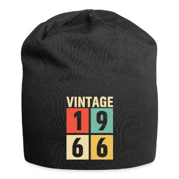 cadeau anniversaire homme amie femme original 1966 - Bonnet en jersey - noir - Devant