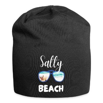 PLAGE SALÉE - Bonnet en jersey - noir - Devant