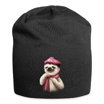 SLOTH FEVER - Jersey Beanie - black - Front