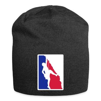 Extremsport Hobby Felsen Klettern - Jersey-Beanie - Anthrazit - Vorne