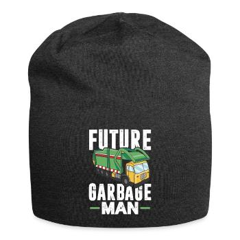 Recycling Garbage Truck – Recycling Management - Jersey-Beanie - Anthrazit - Vorne