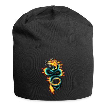 Dragon - Long - Jersey Beanie - black - Front
