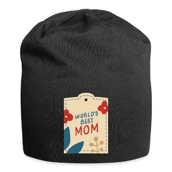 Best mom 11 - Jersey-Beanie - Schwarz - Vorne