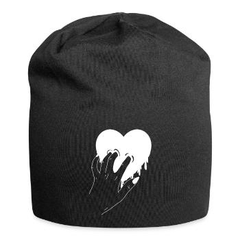Crève-cœur - Bonnet en jersey - noir - Devant
