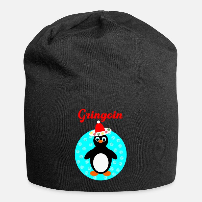 Gringoin - Bonnet en jersey - noir