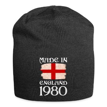 Made in England 1980 - St George's Day - English - Jersey Beanie - charcoal grey - Front