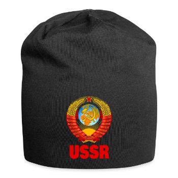 Union soviétique des républiques socialistes soviétiques Russie - Bonnet en jersey - noir - Devant