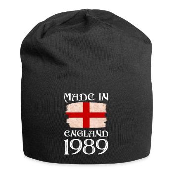Made in England 1989 - St George's Day - Deutsch - Jersey-Beanie - Schwarz - Vorne