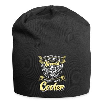 Service de sécurité de la profession d’agent de sécurité - Bonnet en jersey - noir - Devant