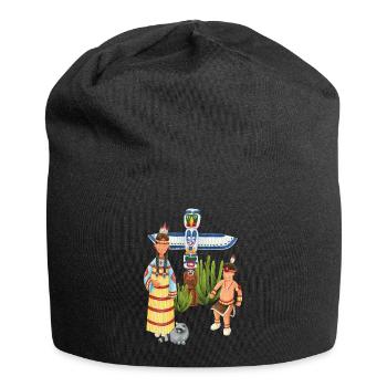 little indians - Jersey Beanie - black - Front