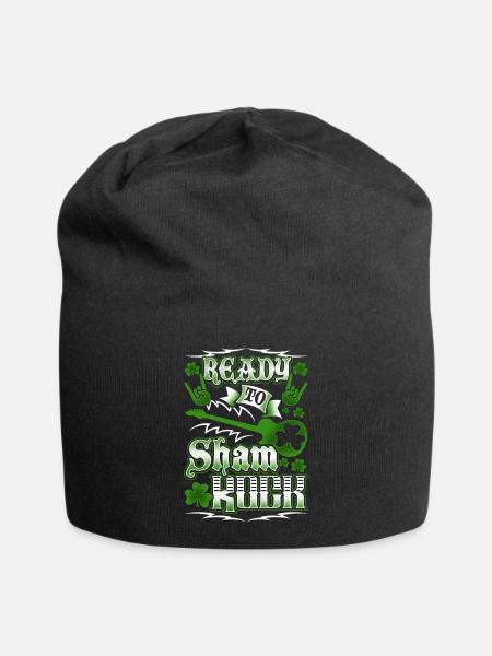 Ready To Shamrock - Jersey-Beanie - Schwarz