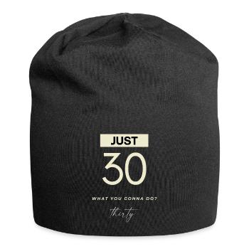 JUST 30 design for its 30th birthday in 1993 - Jersey Beanie - black - Front