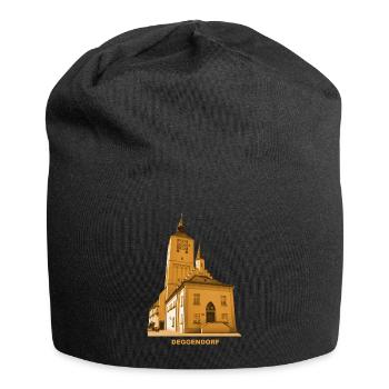 Deggendorf Town Hall Lower Bavaria Danube Isar - Jersey Beanie - black - Front