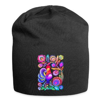Schweden Schweden Schweden Skandinavien Reisekunst Kunst - Jersey-Beanie - Schwarz - Vorne