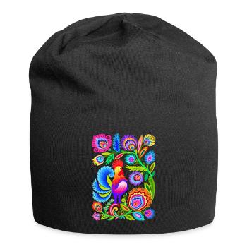 Schweden Schweden Schweden Skandinavien Reisekunst Kunst - Jersey-Beanie - Schwarz - Vorne