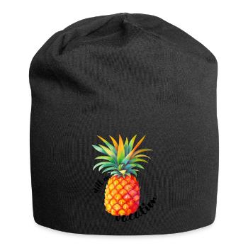 still on vacation - Jersey Beanie - black - Front