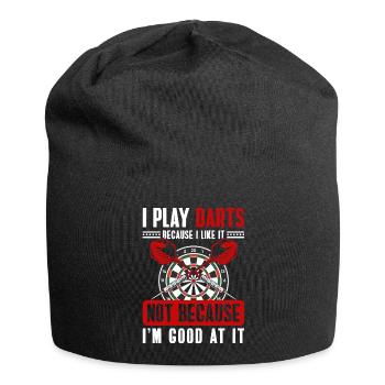 Dart Dartboard Sport Competition - Jersey Beanie - black - Front