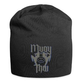 Muay Thai Kickboxing - Jersey Beanie - black - Front