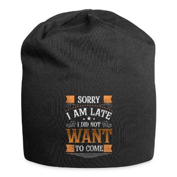 Party, Funny, Community - Jersey Beanie - black - Front