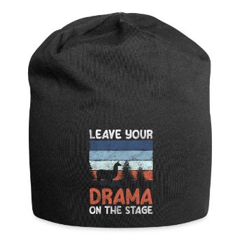 actress, play, director, curtain - Jersey Beanie - black - Front