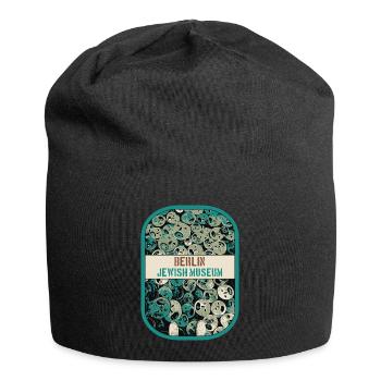 Captivating detail of the Jewish Museum, Berlin - Jersey Beanie - black - Front