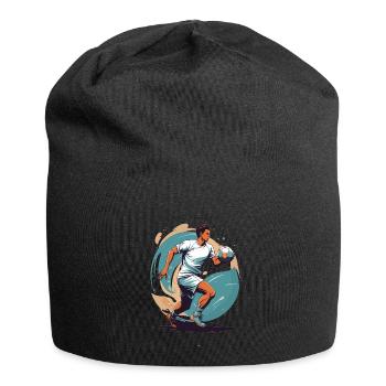 Handball Player Streetwear Iconic Style Design - Jersey Beanie - black - Front