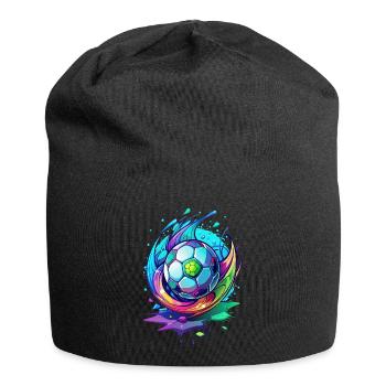Neon Blitz Football Frenzy - Jersey Beanie - black - Front