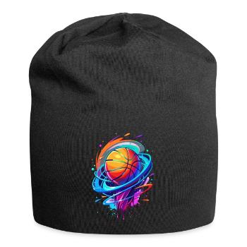 Basketballkörbe Vortex Neon Swirl - Jersey-Beanie - Schwarz - Vorne