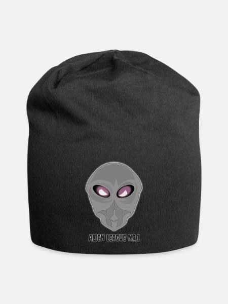 Alien Leaque No.1 - Jersey Beanie - black